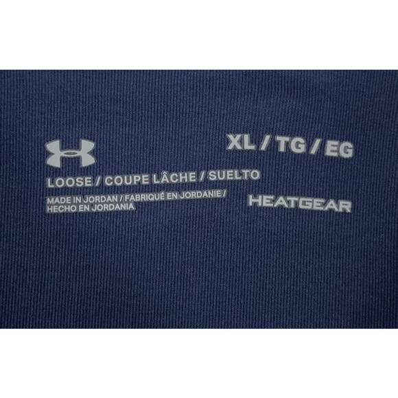 Notre Dame Fighting Irish Polo Shirt Men's XL Under Armour White Golf NCAA - Picture 4 of 8